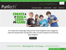 Tablet Screenshot of funtech.co.uk