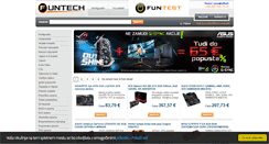 Desktop Screenshot of funtech.si