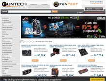 Tablet Screenshot of funtech.si